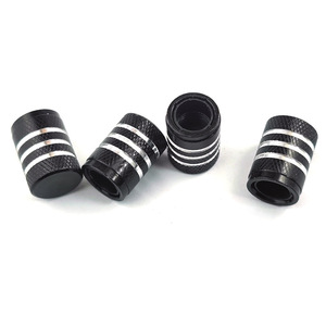 Capuchon de valve en alliage d'aluminium 17 mm, style américain, pour pneus de voiture sans chambre à air, couleurs bleu, noir, rouge, gris - Product Image 4