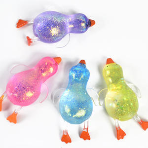 CHENXI Kawaii Small Duck Squeeze Toys Maltose Series Squeeze Ball Antistress <b>Slow</b> <b>Rise</b> <b>Squishy</b> 13x7cm All Ages - Product Image 2