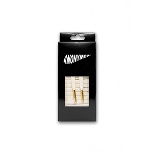 Lacci in pelle con logo distintivo - Product Image 1