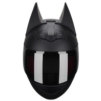 DOT HNJ moto électrique d'été Bat-man casque gris arc hommes et femmes mignon casque de moto casques