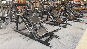 Máquina Combinada de <span class=keywords><strong>Prensa</strong></span> de Piernas y Sentadillas con Carga de Discos SK Heavy Duty, Equipo de Fuerza de Acero Q235 de Alta Calidad para Gimnasio - Product Image 5