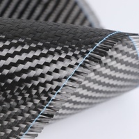 Tela de Fibra de Carbono de Alta Resistencia 3K4k12k, 200g de Espesor, Tejido Liso y Twill, Rollo de Tela de Fibra de Carbono