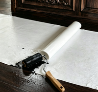 Rouleau de protection de sol en feutre imperméable auto-adhésif non tissé pour la décoration de bâtiments, fourni par l'usine
