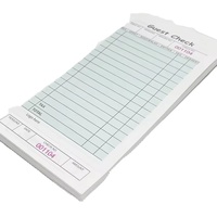 Carnet de chèques invités Bloc-notes VENTES Commande Fil à déchirure facile scra Cahier de commande de vente personnalisable 50 feuilles