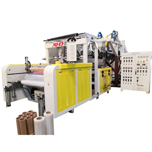 Extrusora de película elástica de pe fundido, máquina de producción de película elástica, 1 metro - Product Image 6