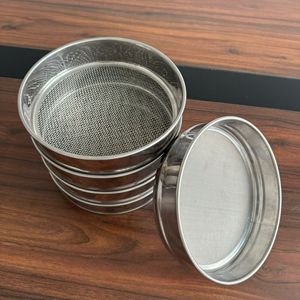 Saringan uji mikron tahan lama Diameter 200mm-400mm layar rangka logam untuk penggunaan laboratorium suku cadang peralatan pengujian - Product Image 4