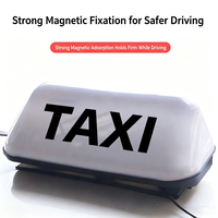 Nouvelles lampes de toit LED EURS de grande taille pour taxi, 12V, étanches, magnétiques, pour utilisation en taxi