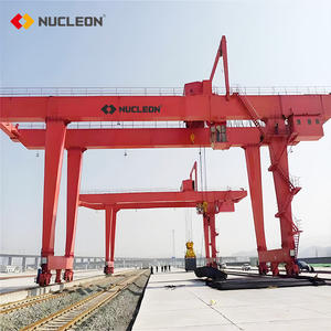 Gehen Sie direkt auf der Bodens chiene Mobile MG Typ Doppelträger-Portalkran 20 Tonnen 32 Tonnen 50 Tonnen <span class=keywords><strong>100</strong></span> <span class=keywords><strong>t</strong></span> für Außen hub fracht - Product Image 1