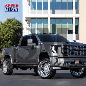 Jantes forgées robustes pour camion, pour Ram 1500 tout-terrain, 26x12J 26x14J 6×139.7, entièrement polies avec enjoliveurs flottants, jante en aluminium - Product Image 4