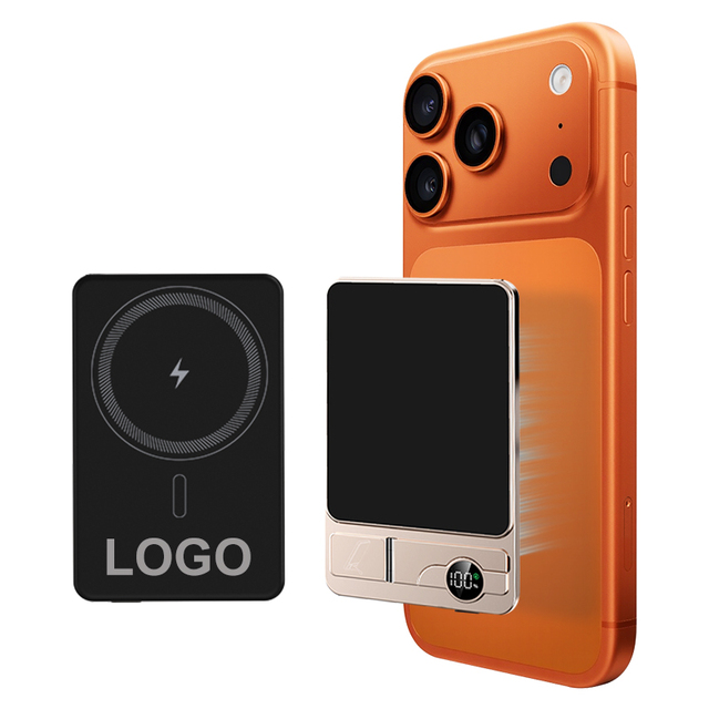 Wholesale Ultra Slim Qi2 Magnetic Wireless Power Bank 5000mAh Power Banks Station With LED Display Fast Charging,CE Certified