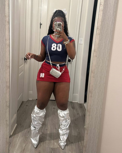 Nouveau à la mode femmes ensembles mignons imprimer Jersey chemises culture + jupe Shorts 2 pièces ensembles filles Y2K deux pièces Jersey Shorts ensembles pour femmes - Product Image 3