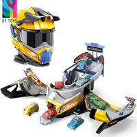 SY TOYS Unisexe En Plastique Avion Garage Parking Piste Jouet Lumière Voiture Tout-Terrain Casque Variant Stockage Variant Stockage Parking