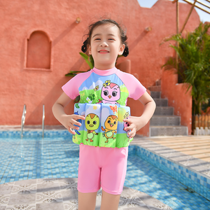 Bambini bambini costume da bagno bambino paffuto costume da bagno per bambina con galleggiante - Product Image 3