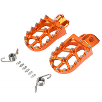 Repose-pieds d'usinage CNC repose-pieds pédales Ebike chevilles pour KTM SX SXS XC EXC MXC XCW SMR