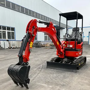 Livraison gratuite pelle EPA 3.5 tonnes moteur Kubota pelle sur chenilles ferme utilisée mini pelle 1 tonne machine à vendre