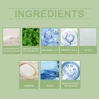 Kit de gel nettoyant pour la langue avec gratte-langue, gel nettoyant pour la langue à la menthe pour une haleine fraîche et des soins bucco-dentaires