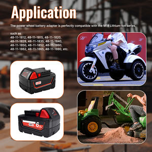 Convertidor reductor de 18V a 12V para <span class=keywords><strong>Milwaukee</strong></span> M18 Adaptador de batería de rueda eléctrica DC 12V 20A 240W Convertidor Buck Regulador de voltaje de CC - Product Image 6