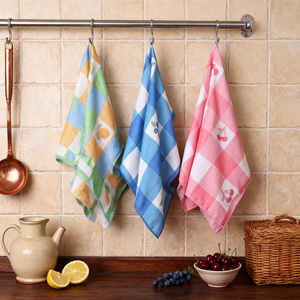 Tùy chỉnh kỹ thuật số in thăng hoa trà khăn khăn dishtowel - Product Image 1