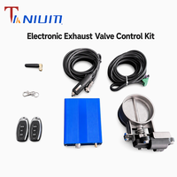 Kit de soupape de dérivation d'échappement électrique en acier inoxydable 304 avec télécommande 2" 2.5" 3"