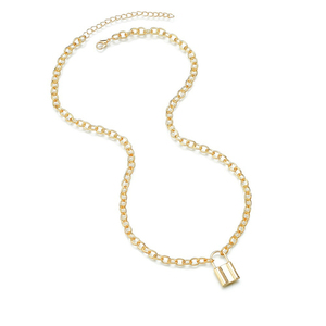 Trendz de moda de cerradura de aleación de COLLAR COLGANTE Punk collar - Product Image 1