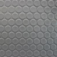 Tapis de sol en pvc pour siège de voiture, tissu vinyle pu bleu, rouleau en cuir