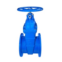 Válvula de Compuerta Manual de Hierro Dúctil de 200mm 400mm con Brida de Sellado Suave para Alta Temperatura 1.0-2.5MPa Z45X-10P Precio