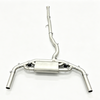 Nuevo Sistema de Escape Valvetronic para Mercedes-Benz A35 CLA35 GLA35 GLB35 AMG 2.0T, Tubo de Escape Catback Tuning con Buen Sonido