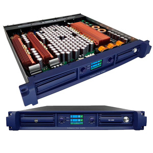 Amplificatore Digitale <span class=keywords><strong>Classe</strong></span> D <span class=keywords><strong>a</strong></span> 2 Canali 500W 1.5U Montabile su Rack Amplificatore Audio Professionale 8 Ohm con Scocca in Alluminio - Product Image 1