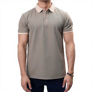 New High Quality Hot Selling Custom Design Solid Breathable Half <b>Zip</b> Men's Slim Fit Wholesale Short Sleeve for Shirts Button <b>Up</b> - Product Image 1