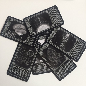 Cartas de Tarot de Fábrica en Oferta al por Mayor, Cartas de Tarot Mágicas con Libro de Instrucciones, Impresión Personalizada, Cartas de Animales Espirituales - Product Image 4