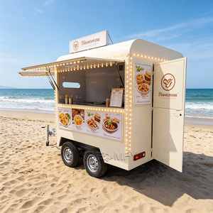 Camión de Comida DOT Coffee Totalmente Equipado, Remolque Moderno para Hamburguesas, Carrito de Comida Callejera OEM - Product Image 4