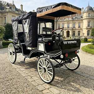 Carro Eléctrico de 4 Ruedas para Turismo, Vehículo de Transporte para Atracciones Turísticas, Vehículo de Turismo Extendido de 3 Filas, Confort y Espacio - Product Image 1
