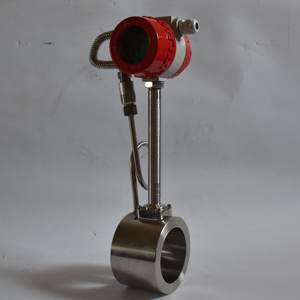 LPGガス過熱Ste用4-20mAパルスデジタルガス/空気流量計メタン窒素渦流量計 - Product Image 2