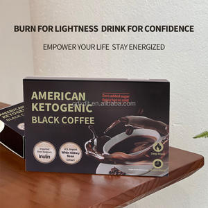 Kilo kaybı amerikan Keto anında siyah kahve yağ detoks yakma zayıflama kahve için özel marka doğal iştah bastırıcı - Product Image 3