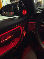 Kit d'éclairage d'ambiance intérieur LED Symphony 256 couleurs pour BMW Série 4 M4 F82/F83/F32/F33 - Accessoires de décoration