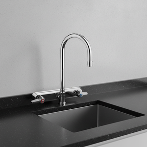 Robinet mélangeur chaud/froid pour évier de cuisine, robinet de cuisine commercial pour évier et lave-vaisselle - Product Image 3