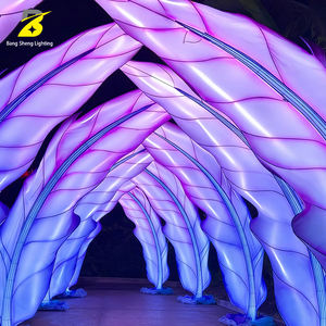 Installation d'éclairage LED en forme <span class=keywords><strong>de</strong></span> plume IP67 - Décoration extérieure étanche pour parcs et événements festifs - Product Image 3