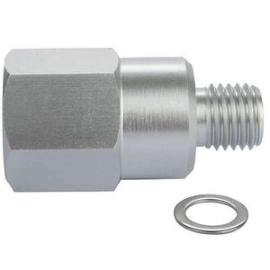 Aluminum Alloy Coolant Temperature <b>Sensor</b> Adapter M12 1.5 To 3/8 NPT <b>For</b> <b>Car</b> Modification - Product Image 5
