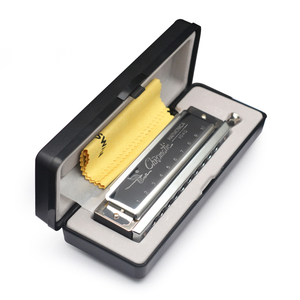 Harmonica chromatique Swan SW1040-1 Blues, clé de Do, 10 trous, 40 tons - Product Image 5