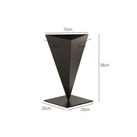 Vases en acier inoxydable 201 haut de gamme pour arrangements floraux, étanches, hydroponiques, pour la maison, vase de table en métal, style éclectique