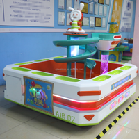 Table d'activité de jeu de pêche pour enfants Table à eau à circulation électrique Ensemble de jouets Table de jeux de pêche