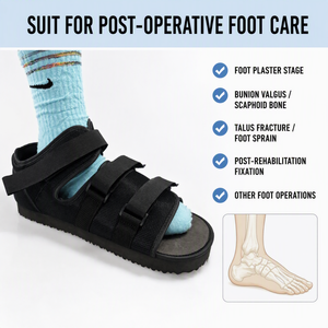 Bota Postoperatoria para Recuperación de Cirugía de <span class=keywords><strong>Pie</strong></span>, Bota Médica Transpirable de Malla para Caminar, para Fijación de Fracturas de Codo de Escapólea y Talón - Product Image 2