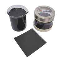 Colle conductrice à base d'huile en deux composants avec remplissage CNT, encre conductrice en silicone à bon transfert de chaleur pour matériaux lumineux automobiles