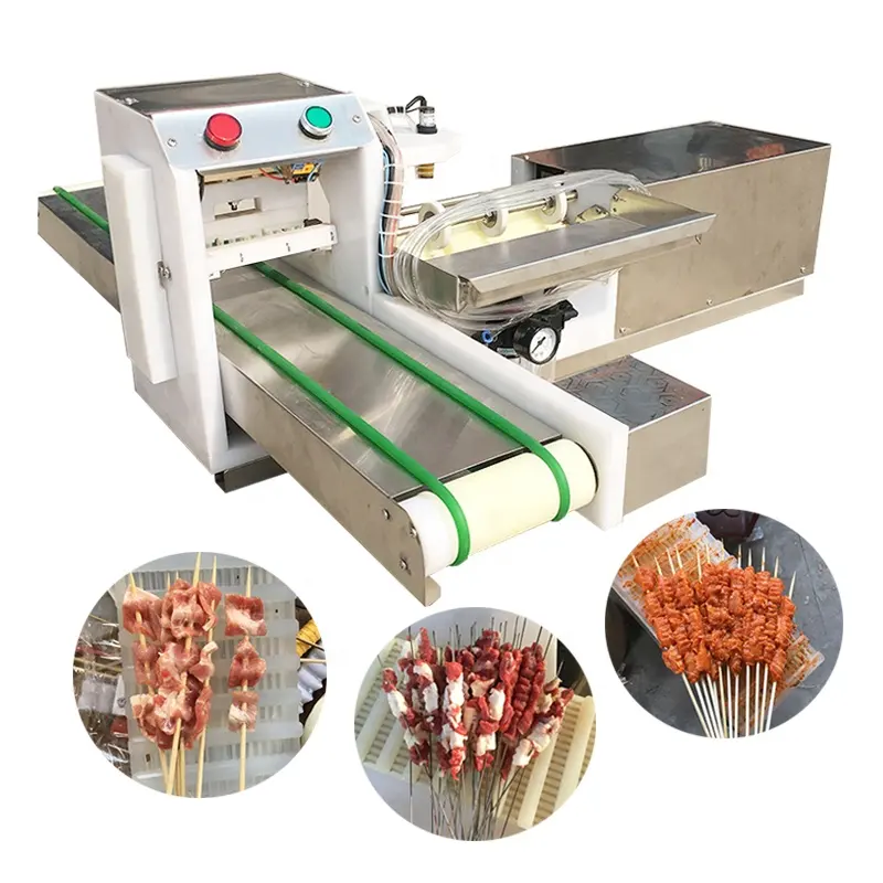 Automatic Skewer Meat Stick Machine Seekh Shish Kebab Making Machine