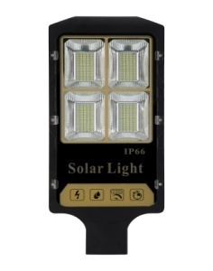 ไฟถนนโซลาร์เซลล์ LED 400W IP67 กระจกอะลูมิเนียมหล่อขึ้นรูป ติดผนัง ควบคุมด้วยรีโมท โมโนคริสตัลไลน์ 120 ลำแสง สำหรับถนน รับประกัน 2 ปี - Product Image 2