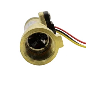 Scaldabagno DN15 1/<span class=keywords><strong>2</strong></span> pollici sensore di flusso in ottone sensori di flusso effetto Hall sensore di flusso magnetico della turbina OEM - Product Image 2