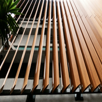 Mur-rideau vertical extérieur moderne sur mesure, réglable, pour la ventilation, la décoration de façade, résistant à la chaleur, durable et écologique