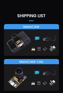 บอร์ดพัฒนา HT Sipeed MaixCAM RISC-V Linux AI กล้องพร้อมระบบจดจำเสียงแบบออฟไลน์ ระบบวิชันซิสเต็มสำหรับตรวจจับวัตถุ รองรับ MaixPy - Product Image 3