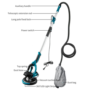 <span class=keywords><strong>Ponceuse</strong></span> murale électrique puissante à 6 vitesses variables, <span class=keywords><strong>ponceuse</strong></span> pour cloisons sèches, aspirateur, 220V, qualité industrielle professionnelle, 750W pour <span class=keywords><strong>plafond</strong></span> <span class=keywords><strong>et</strong></span> <span class=keywords><strong>mur</strong></span> - Product Image 2