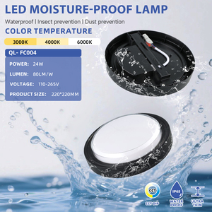 Trong nhà ngoài trời chiếu sáng đèn không thấm nước IP65 24 Wát bề mặt gắn trần vách ngăn đèn LED Tường ánh sáng - Product Image 2